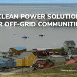Small community with off-grid power